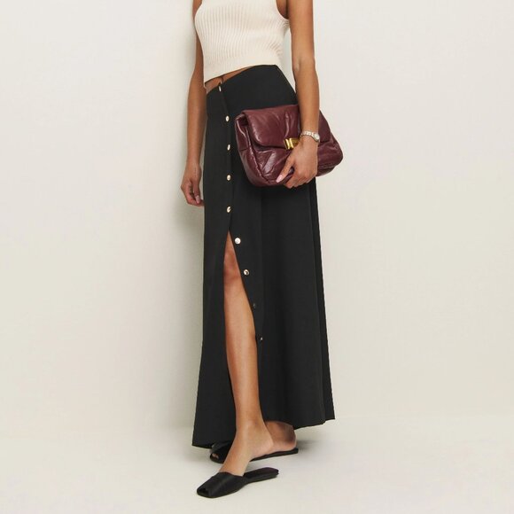 Reformation Andi Low Waist Maxi Skirt - Picture 1 of 6